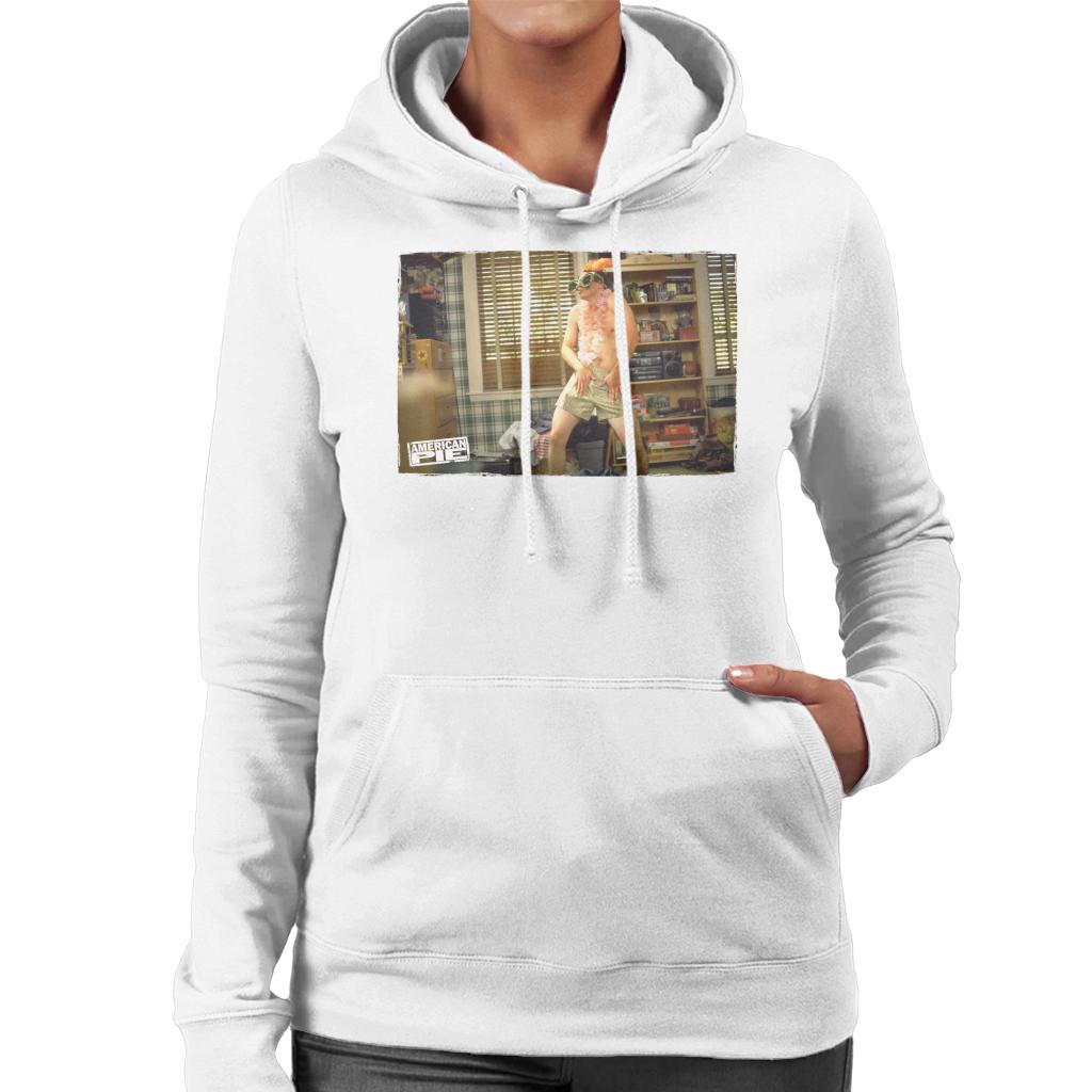 American Pie Jim Dancing Women's Hooded Sweatshirt-ALL + EVERY