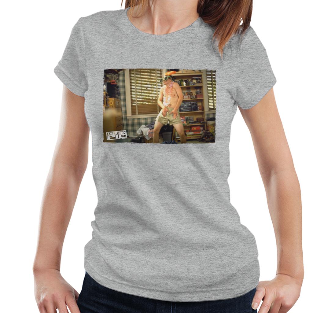 American Pie Jim Dancing Women's T-Shirt-ALL + EVERY