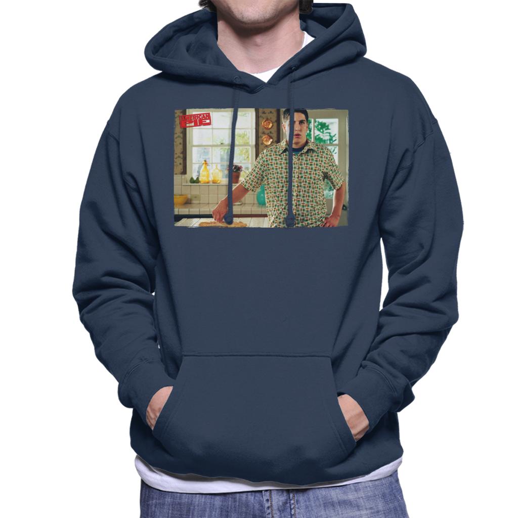 American Pie Jim Touches Pie Men's Hooded Sweatshirt-ALL + EVERY