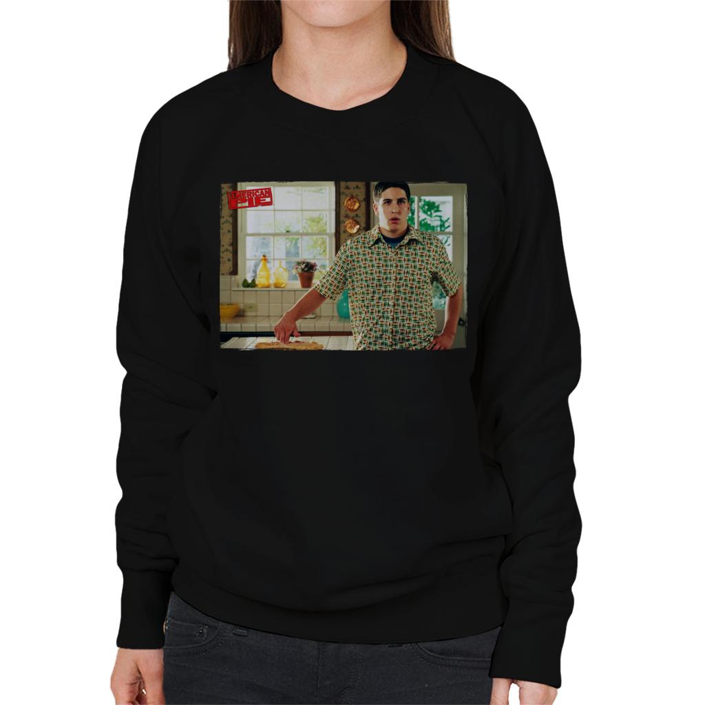 American Pie Jim Touches Pie Women's Sweatshirt-ALL + EVERY