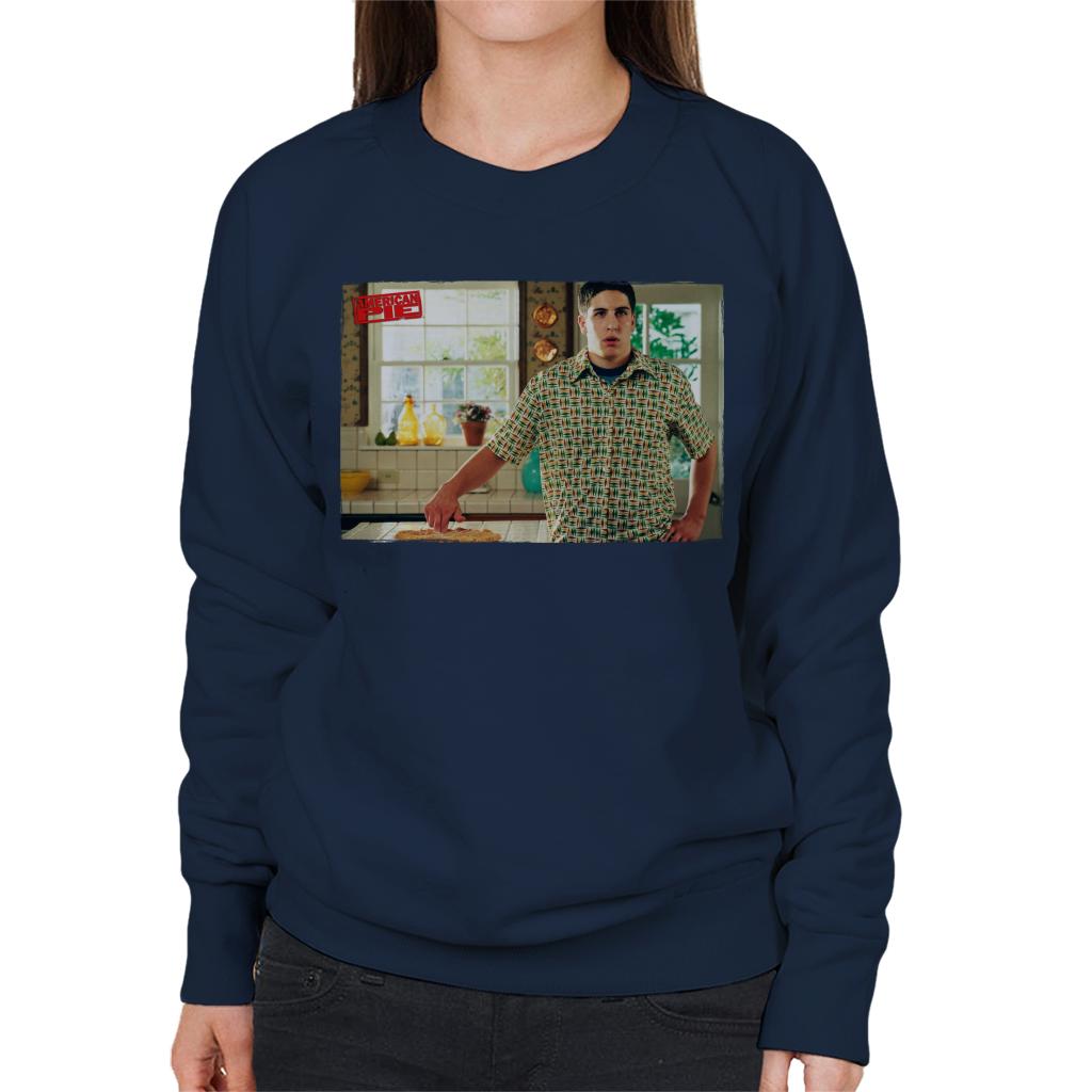 American Pie Jim Touches Pie Women's Sweatshirt-ALL + EVERY