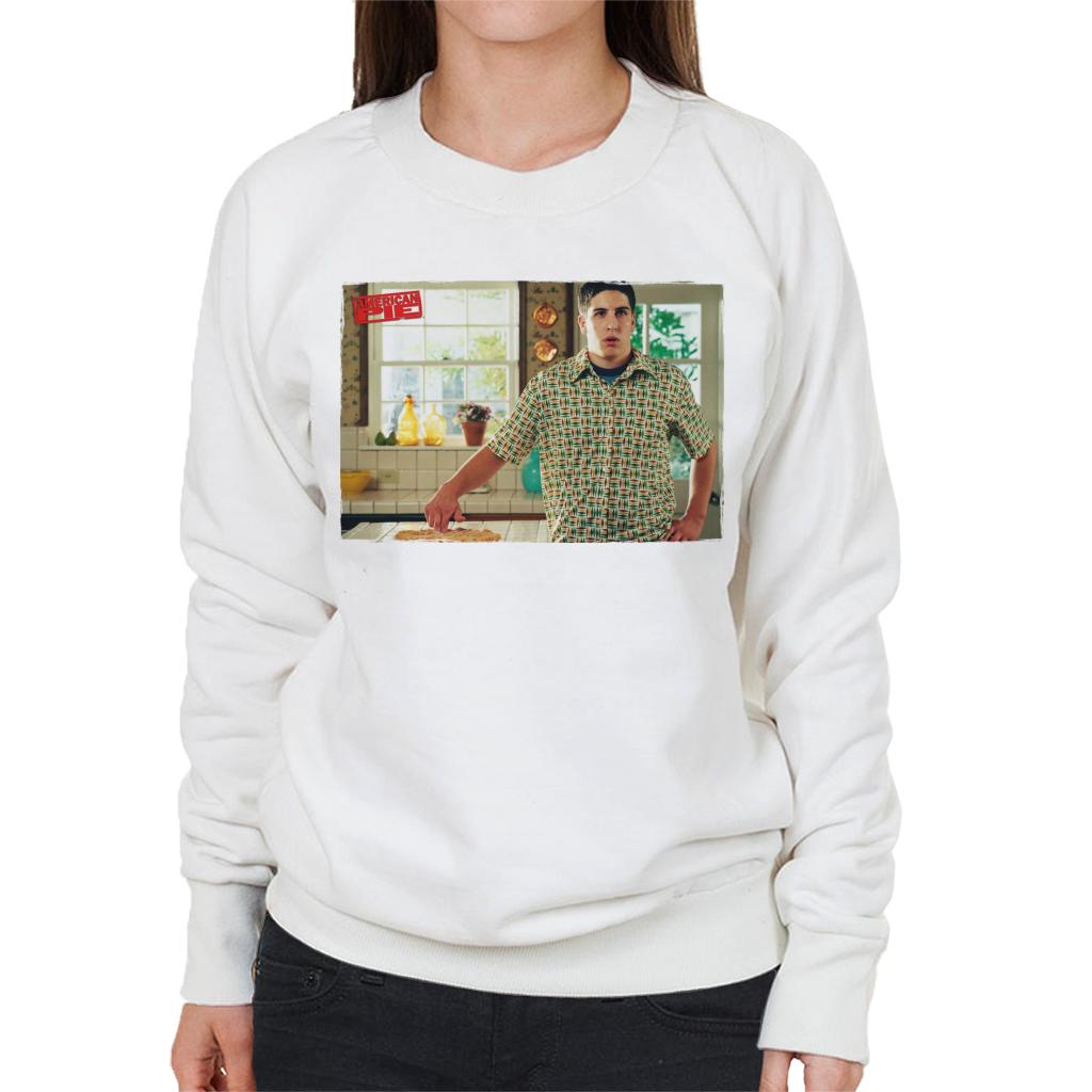 American Pie Jim Touches Pie Women's Sweatshirt-ALL + EVERY