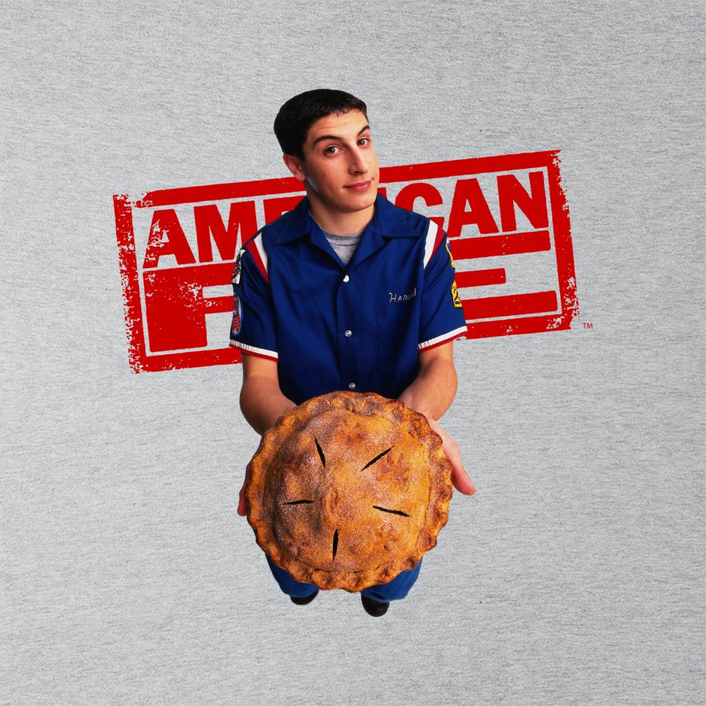 American Pie Jim Holding Pie Men's Hooded Sweatshirt-ALL + EVERY