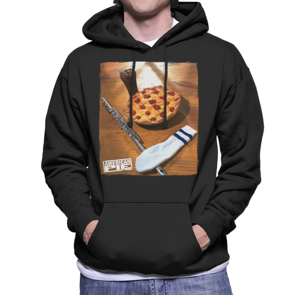 American Pie Flute Sock And Pie Men's Hooded Sweatshirt-ALL + EVERY