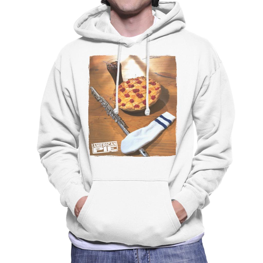 American Pie Flute Sock And Pie Men's Hooded Sweatshirt-ALL + EVERY