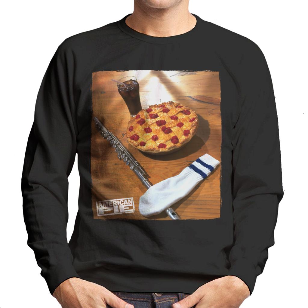 American Pie Flute Sock And Pie Men's Sweatshirt-ALL + EVERY