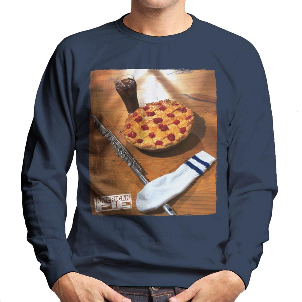 American Pie Flute Sock And Pie Men's Sweatshirt-ALL + EVERY