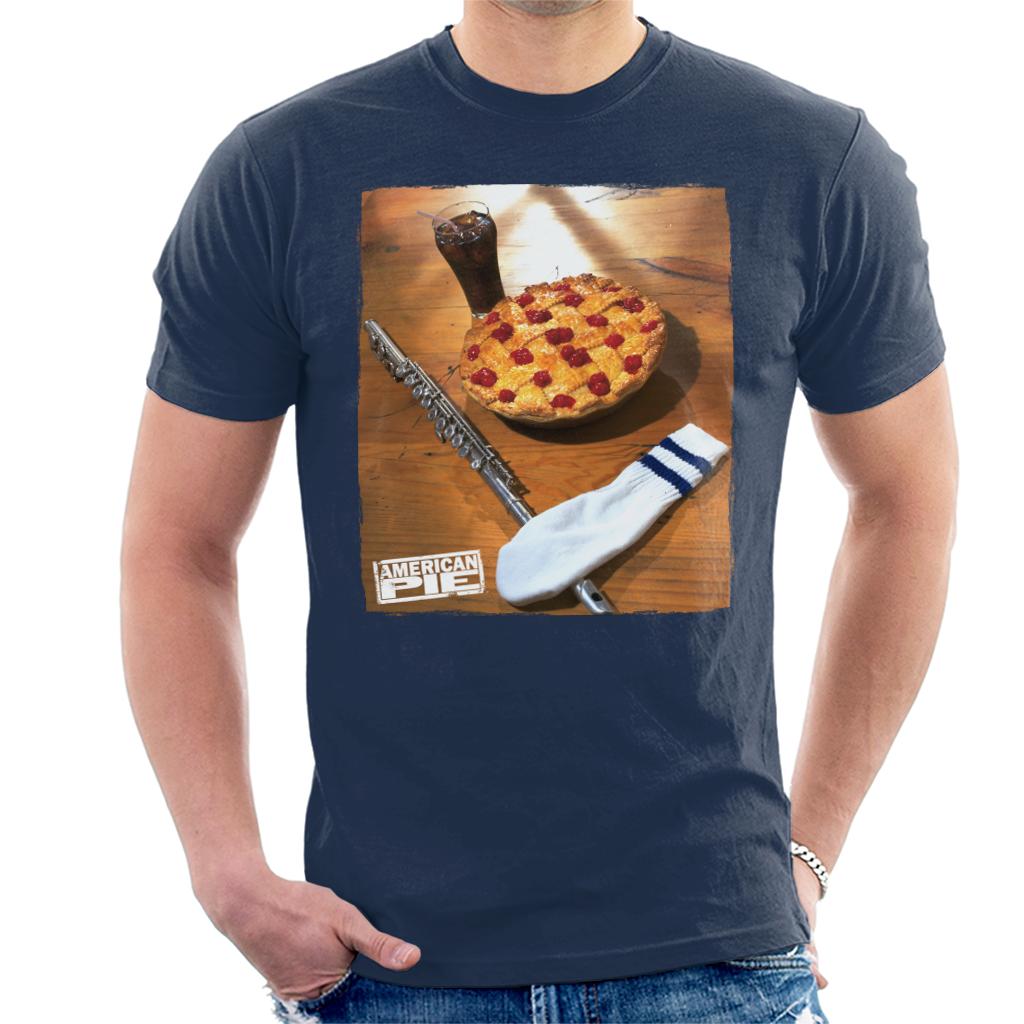 American Pie Flute Sock And Pie Men's T-Shirt-ALL + EVERY