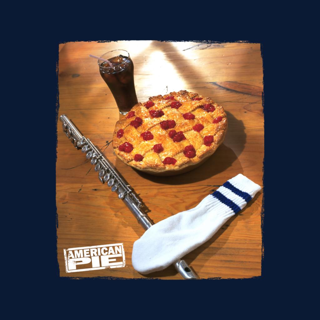 American Pie Flute Sock And Pie Men's T-Shirt-ALL + EVERY