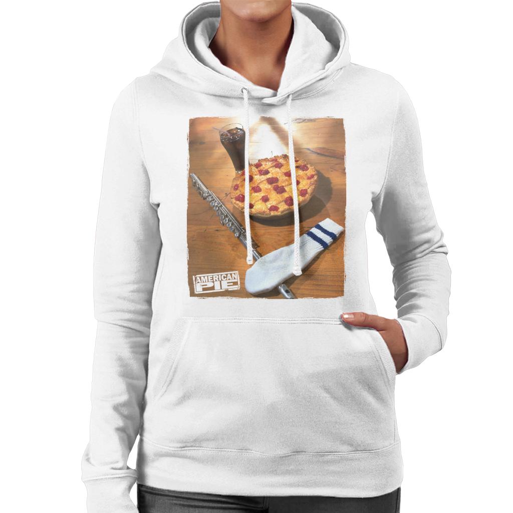 American Pie Flute Sock And Pie Women's Hooded Sweatshirt-ALL + EVERY