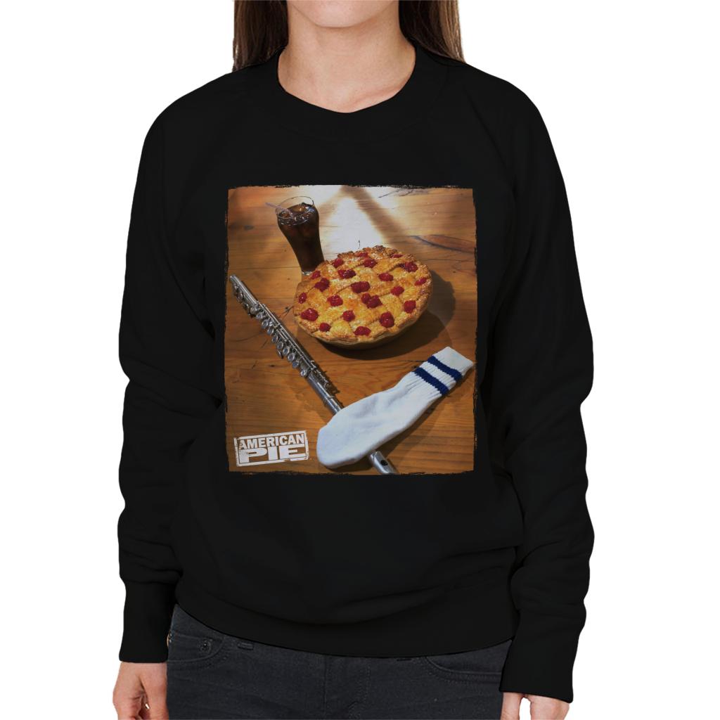 American Pie Flute Sock And Pie Women's Sweatshirt-ALL + EVERY