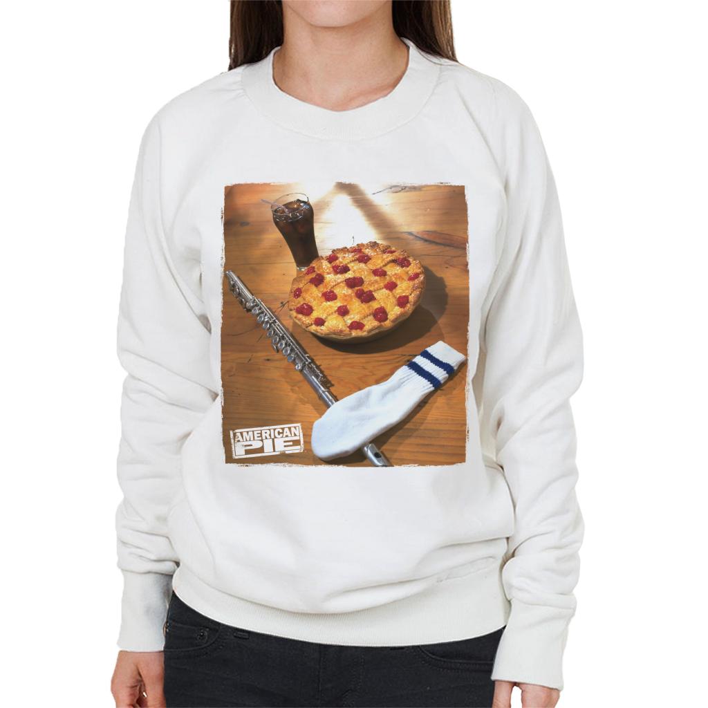 American Pie Flute Sock And Pie Women's Sweatshirt-ALL + EVERY