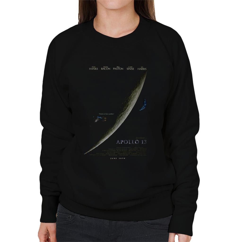 Apollo 13 Poster Design Women's Sweatshirt-ALL + EVERY