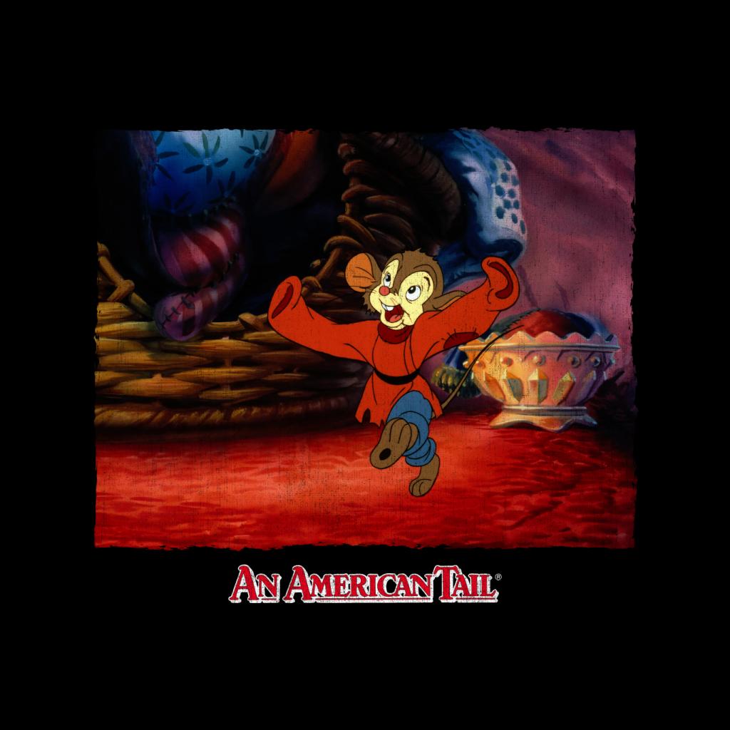 An American Tail Fievel Dancing Men's T-Shirt-ALL + EVERY