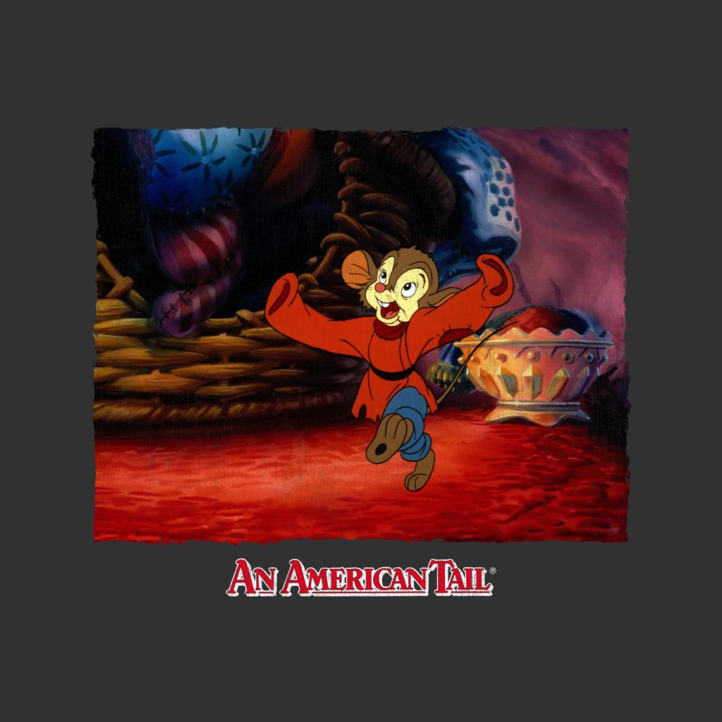 An American Tail Fievel Dancing Men's T-Shirt-ALL + EVERY