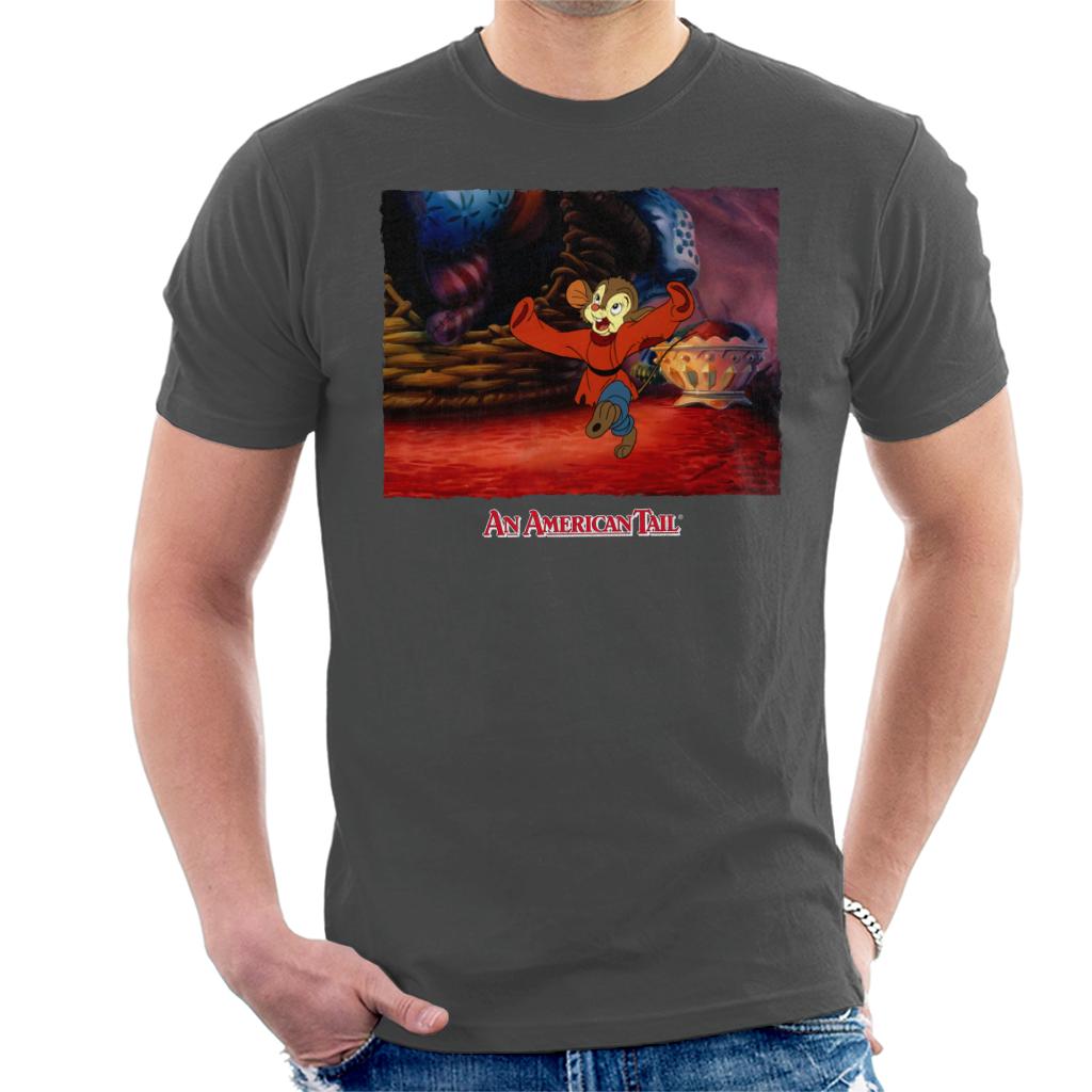 An American Tail Fievel Dancing Men's T-Shirt-ALL + EVERY