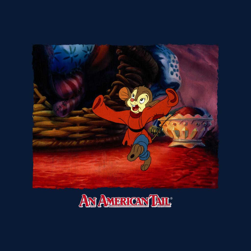 An American Tail Fievel Dancing Men's T-Shirt-ALL + EVERY