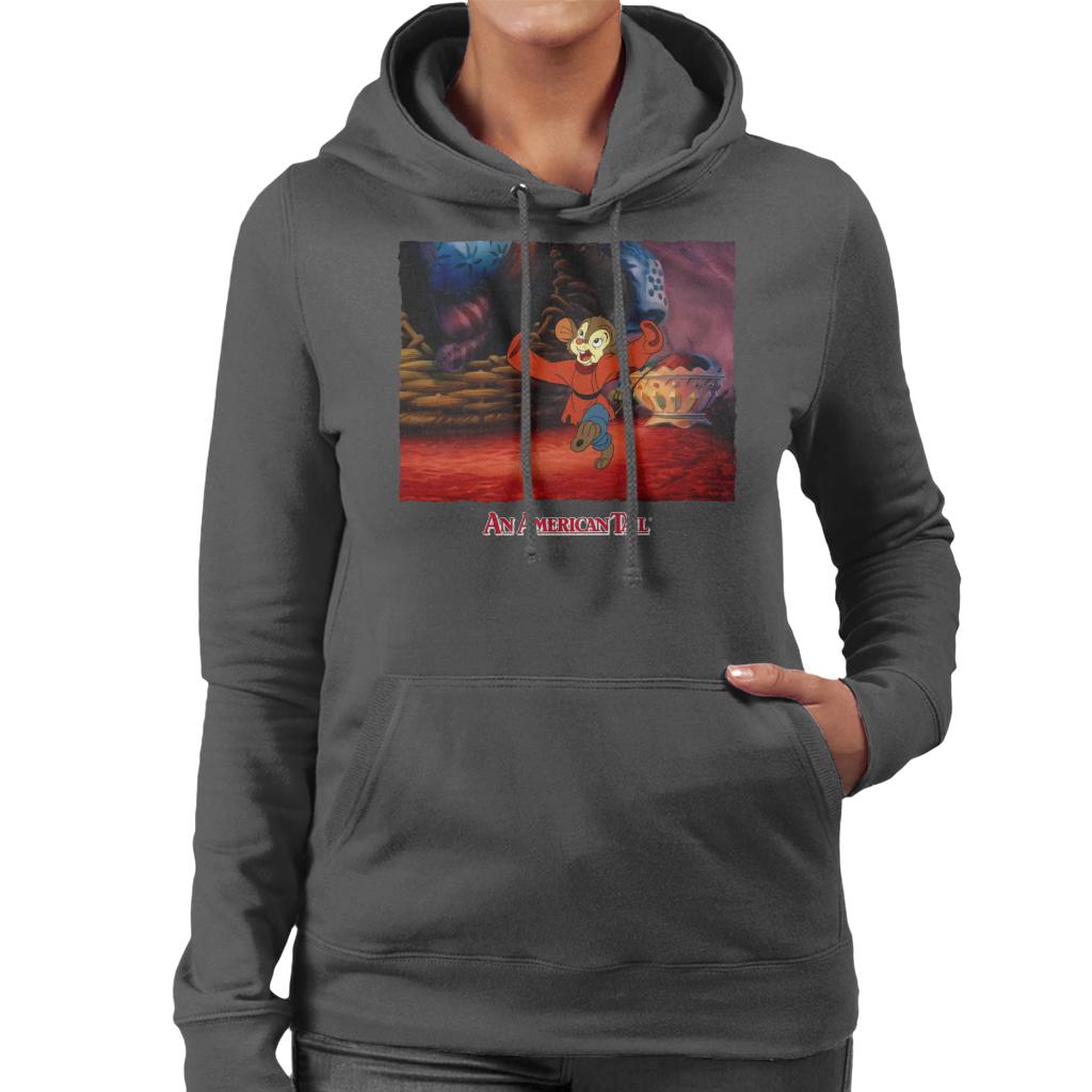 An American Tail Fievel Dancing Women's Hooded Sweatshirt-ALL + EVERY