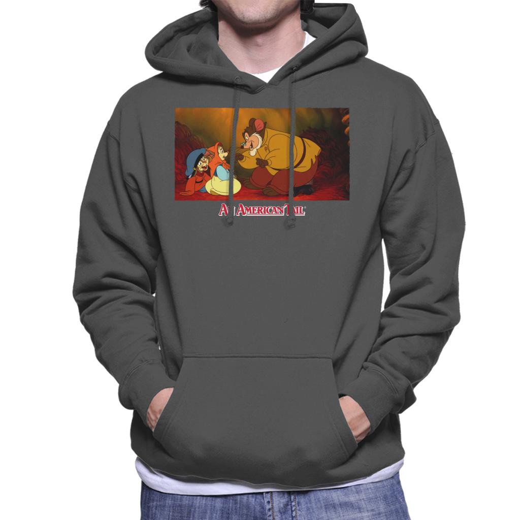 An American Tail Papa Talking To Tanya Men's Hooded Sweatshirt-ALL + EVERY