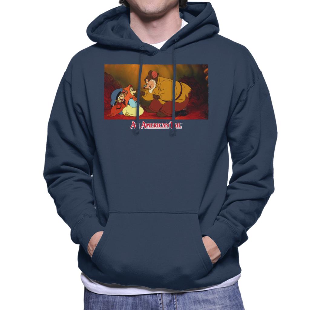 An American Tail Papa Talking To Tanya Men's Hooded Sweatshirt-ALL + EVERY