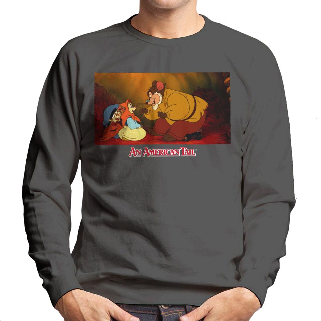 An American Tail Papa Talking To Tanya Men's Sweatshirt-ALL + EVERY