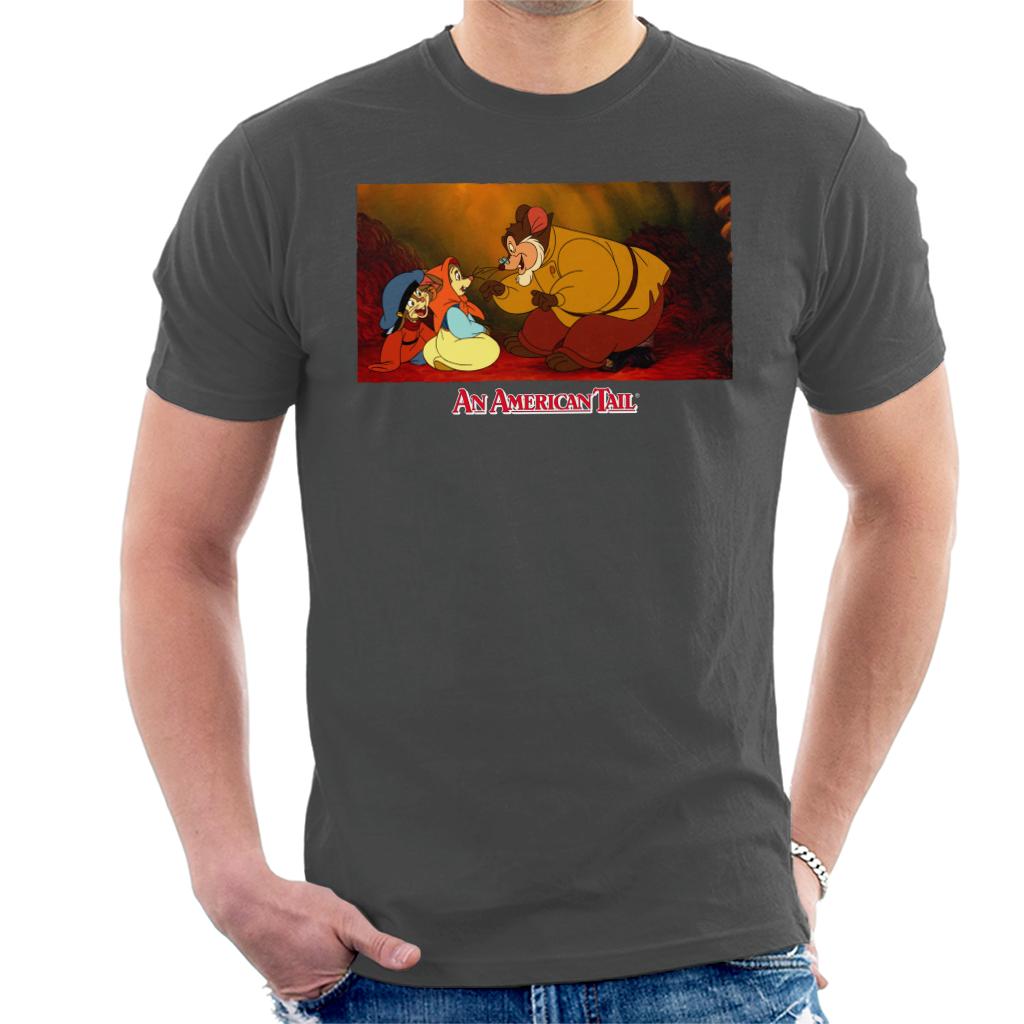 An American Tail Papa Talking To Tanya Men's T-Shirt-ALL + EVERY