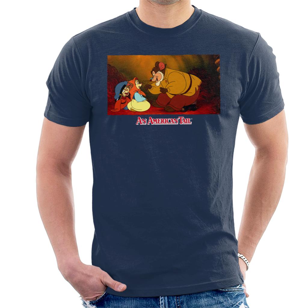 An American Tail Papa Talking To Tanya Men's T-Shirt-ALL + EVERY