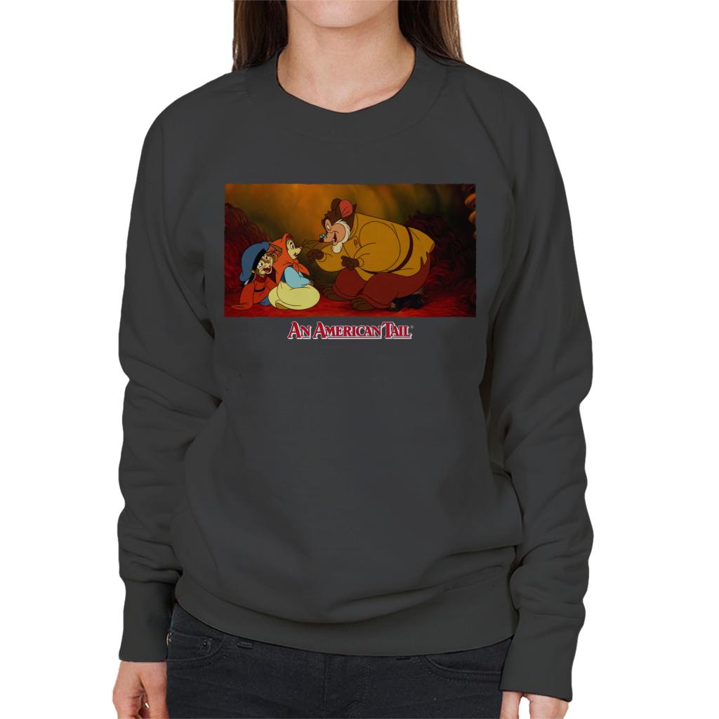 An American Tail Papa Talking To Tanya Women's Sweatshirt-ALL + EVERY