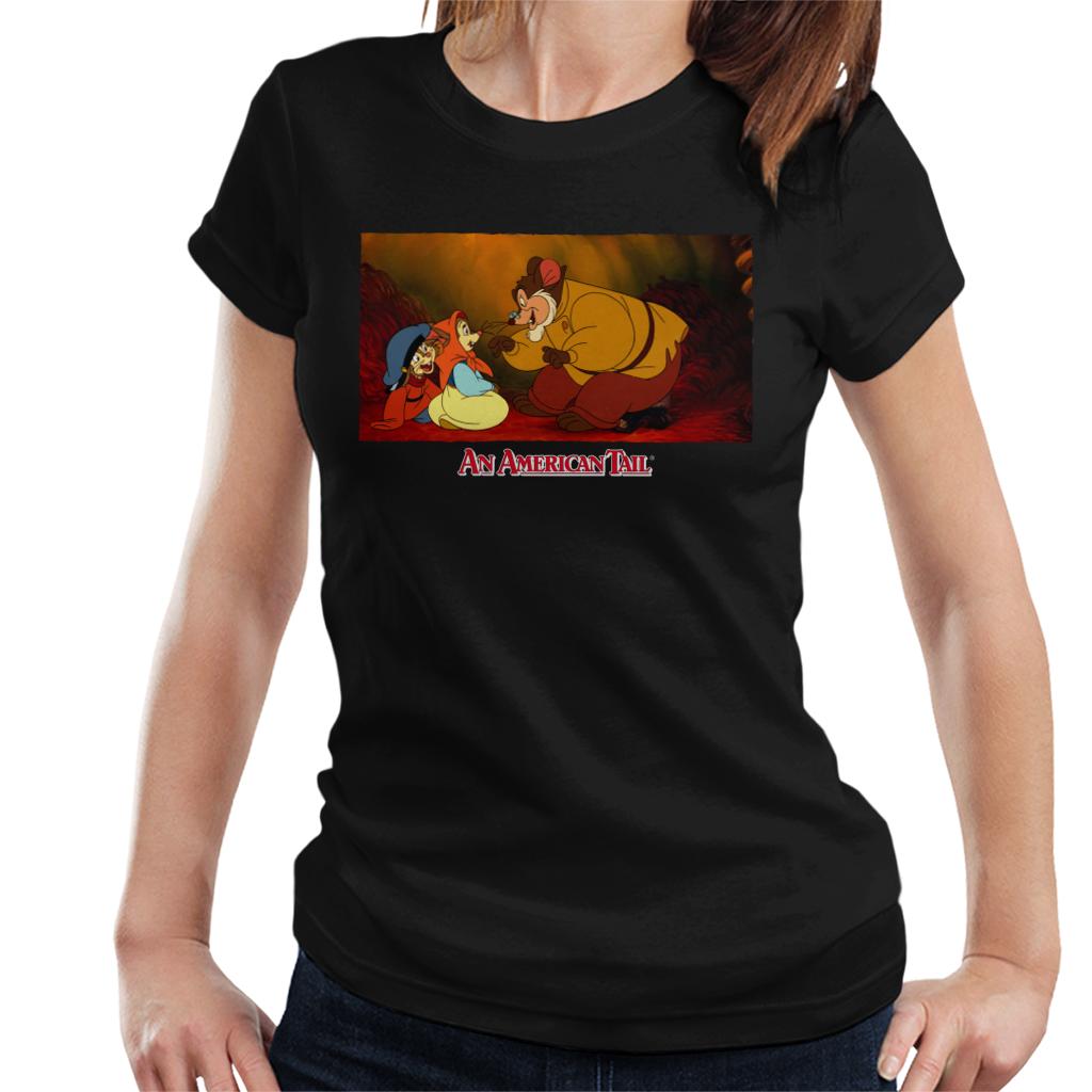 An American Tail Papa Talking To Tanya Women's T-Shirt-ALL + EVERY