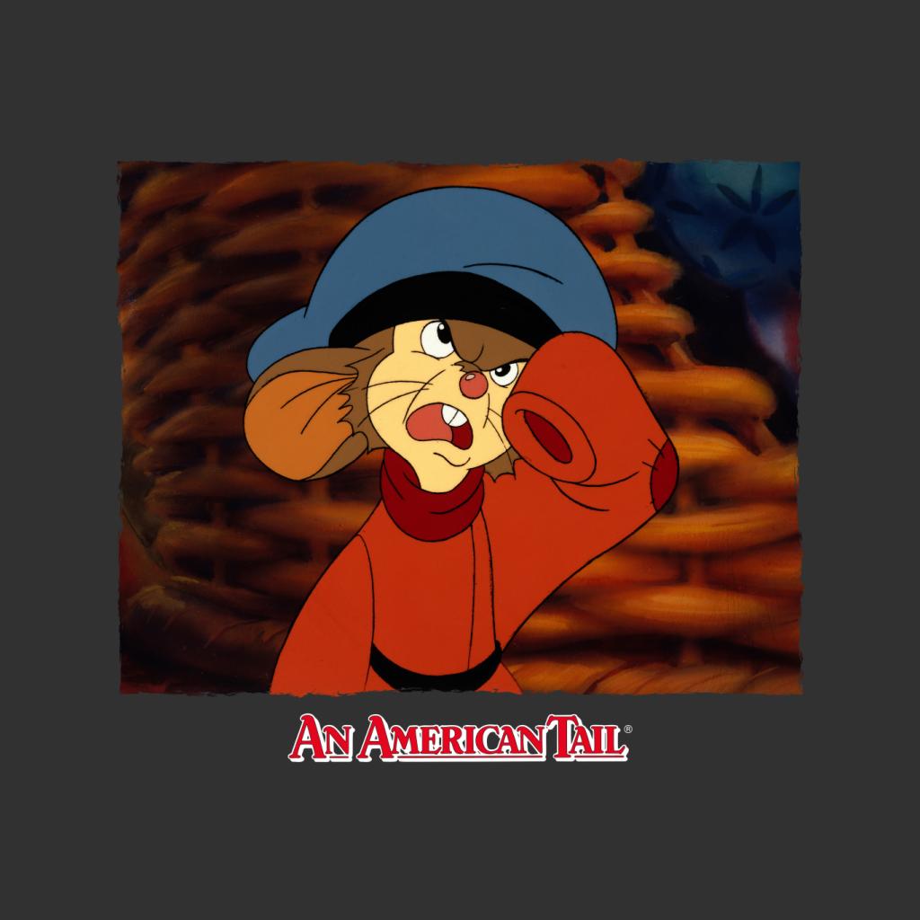 An American Tail Fievel Angry Men's T-Shirt-ALL + EVERY