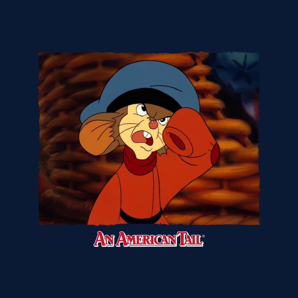 An American Tail Fievel Angry Men's T-Shirt-ALL + EVERY