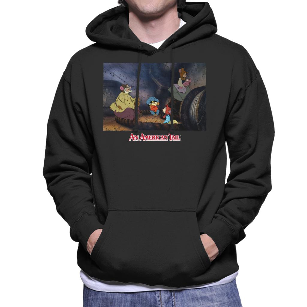 An American Tail Fievel And Family Men's Hooded Sweatshirt-ALL + EVERY