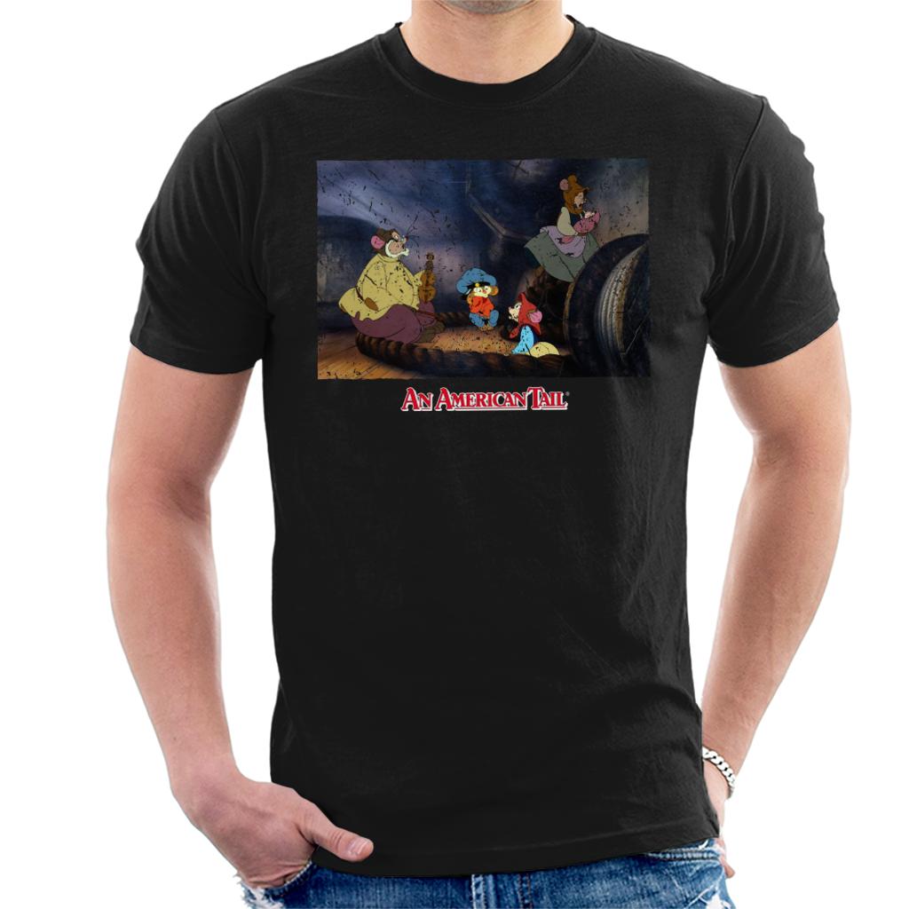 An American Tail Fievel And Family Men's T-Shirt-ALL + EVERY