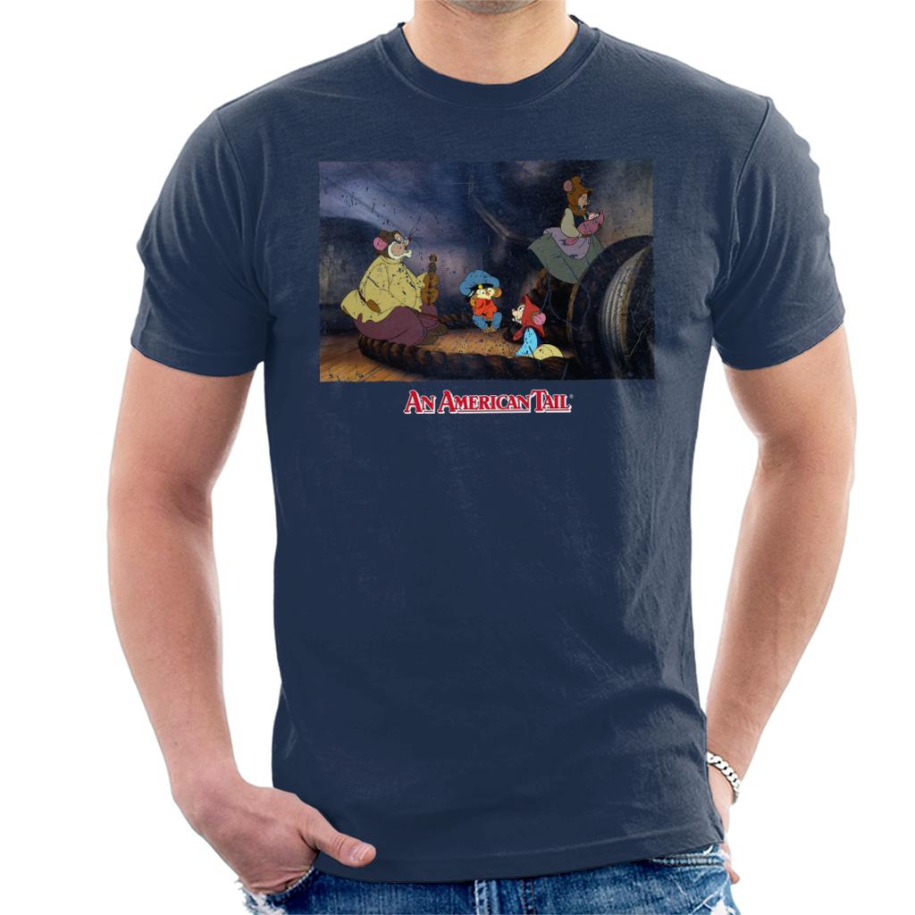 An American Tail Fievel And Family Men's T-Shirt-ALL + EVERY