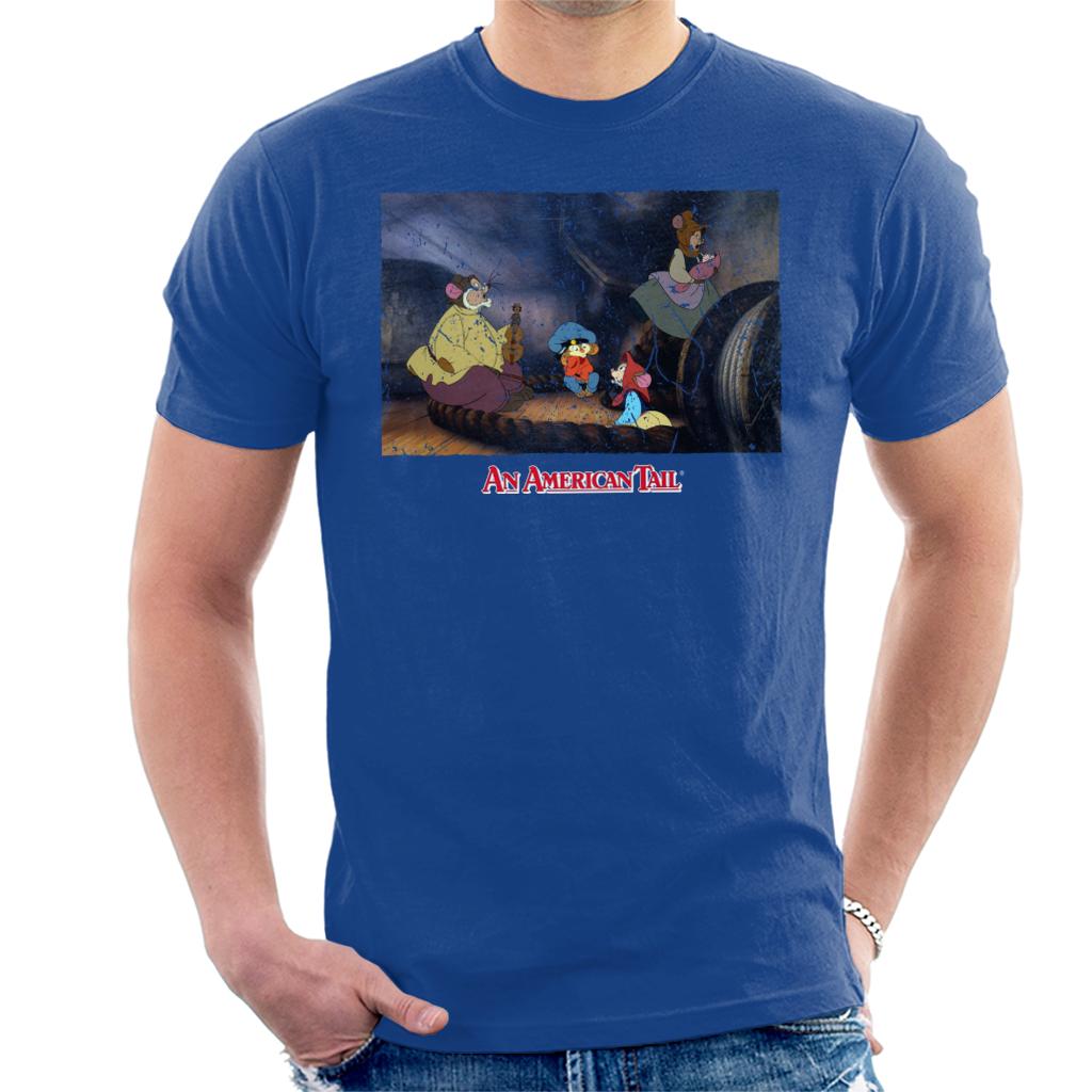 An American Tail Fievel And Family Men's T-Shirt-ALL + EVERY