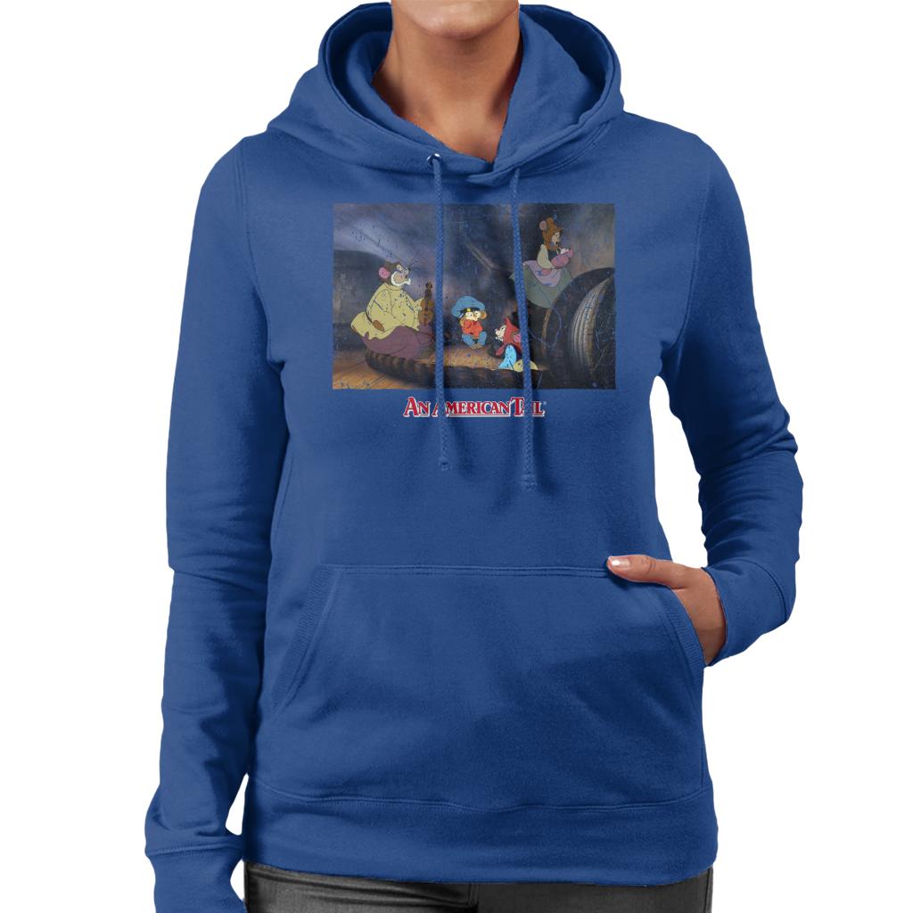 An American Tail Fievel And Family Women's Hooded Sweatshirt-ALL + EVERY