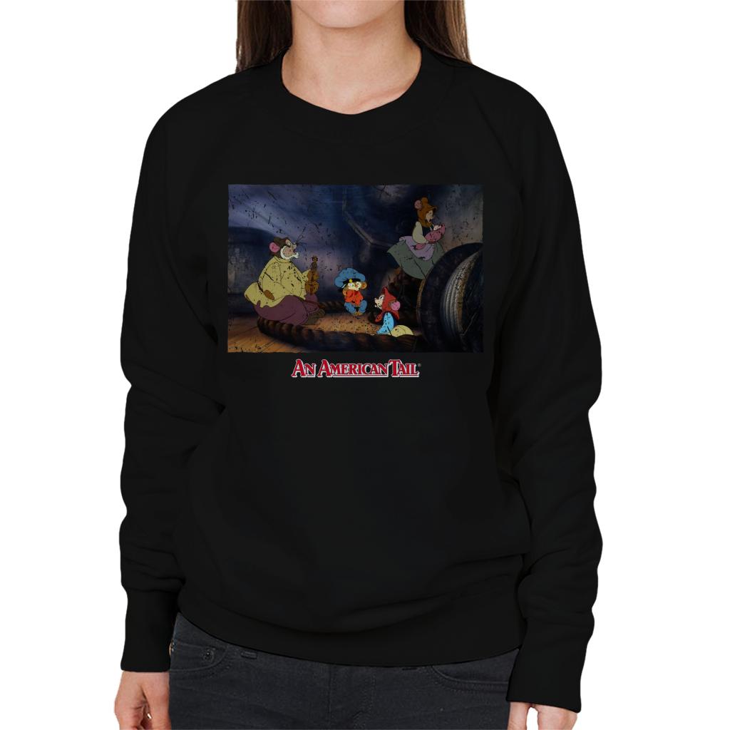 An American Tail Fievel And Family Women's Sweatshirt-ALL + EVERY