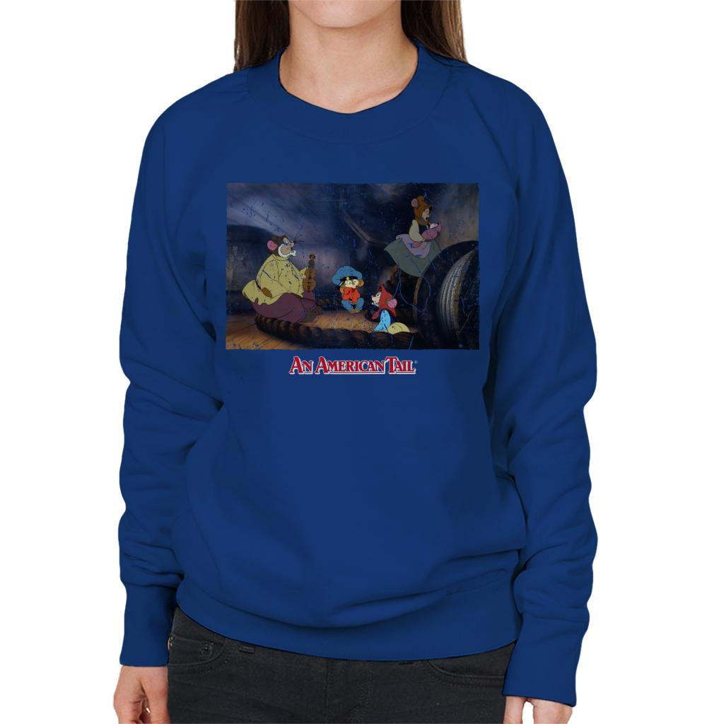 An American Tail Fievel And Family Women's Sweatshirt-ALL + EVERY