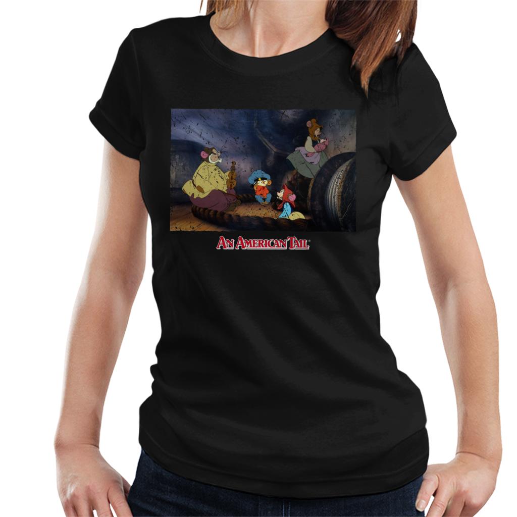 An American Tail Fievel And Family Women's T-Shirt-ALL + EVERY