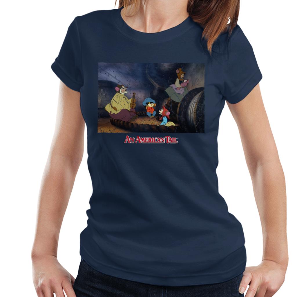 An American Tail Fievel And Family Women's T-Shirt-ALL + EVERY