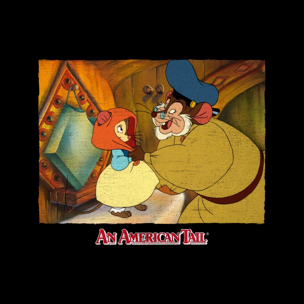 An American Tail Papa Holding Headscarf Men's Sweatshirt-ALL + EVERY