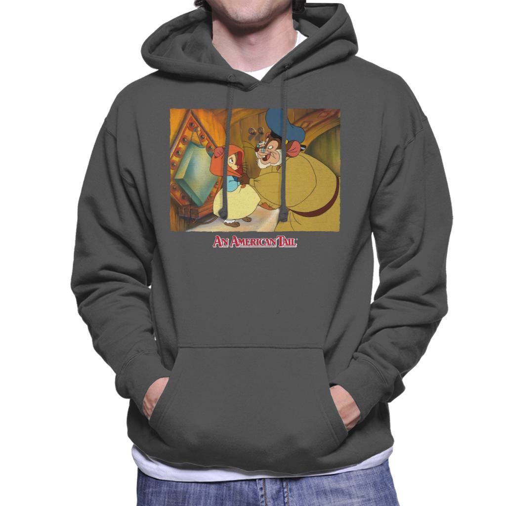 An American Tail Papa Holding Headscarf Men's Hooded Sweatshirt-ALL + EVERY