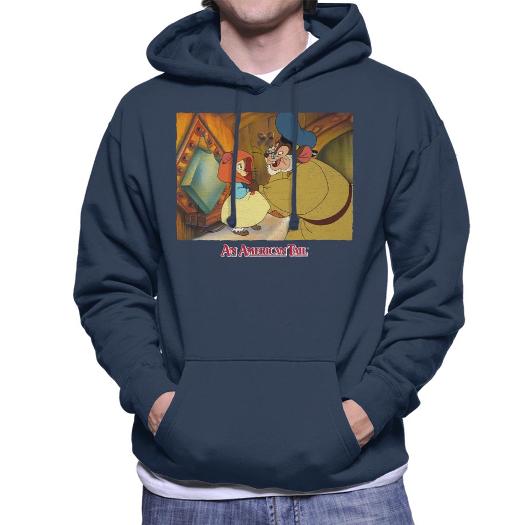 An American Tail Papa Holding Headscarf Men's Hooded Sweatshirt-ALL + EVERY