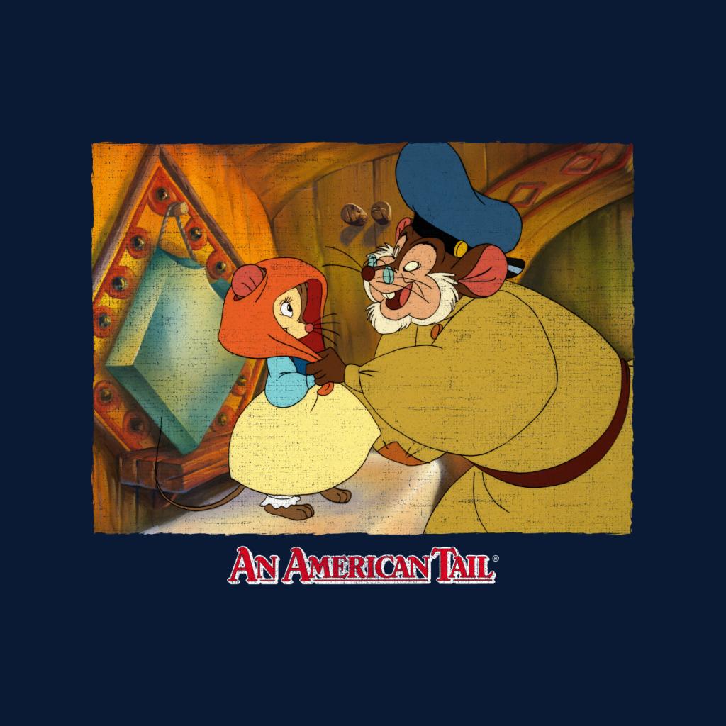 An American Tail Papa Holding Headscarf Men's Sweatshirt-ALL + EVERY