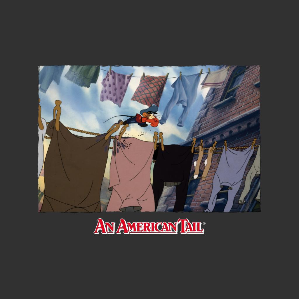 An American Tail Fievel Running On Rope Women's T-Shirt-ALL + EVERY