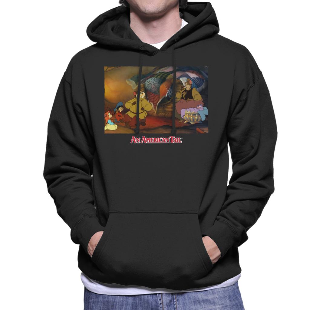 An American Tail Papa Tells A Story Men's Hooded Sweatshirt-ALL + EVERY