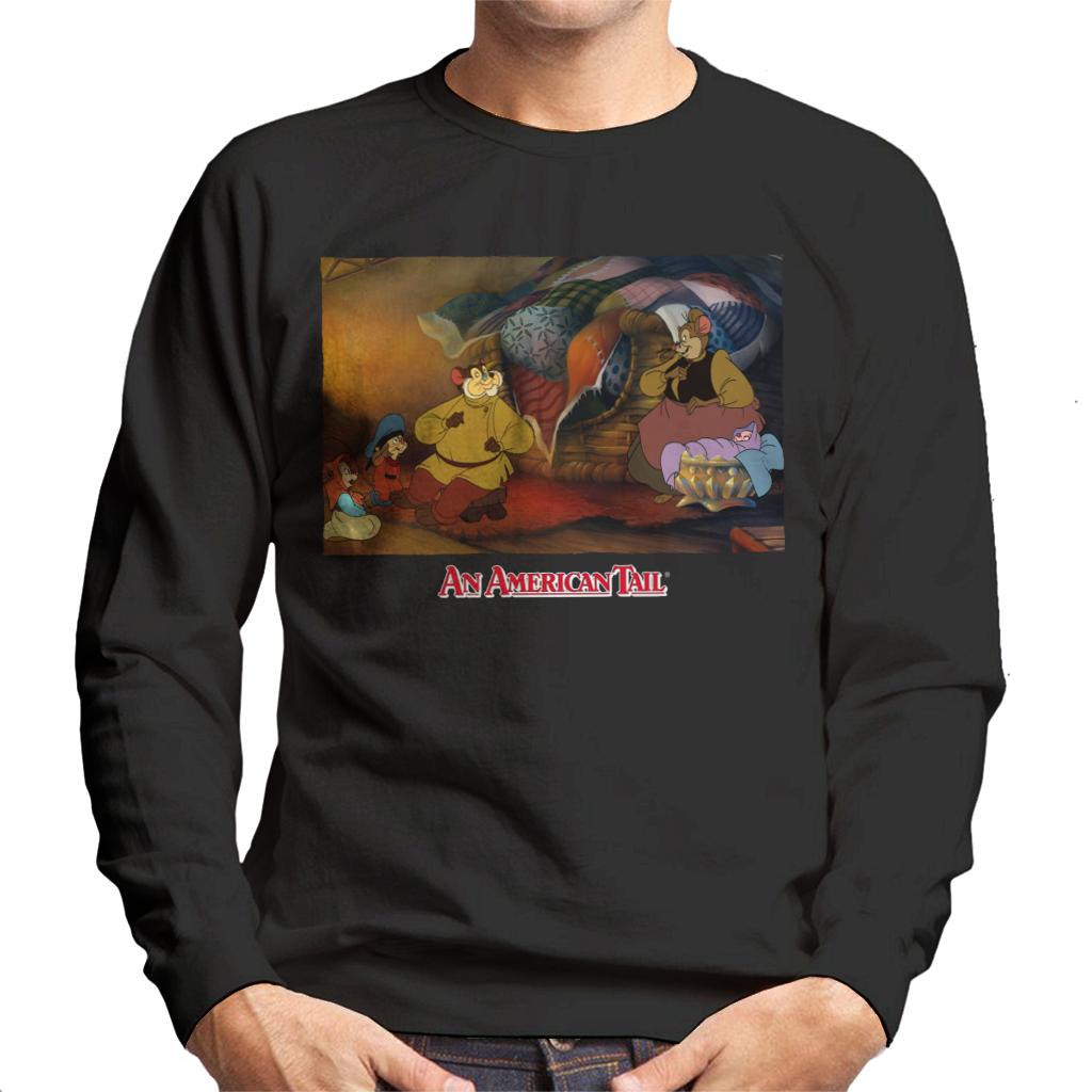 An American Tail Papa Tells A Story Men's Sweatshirt-ALL + EVERY