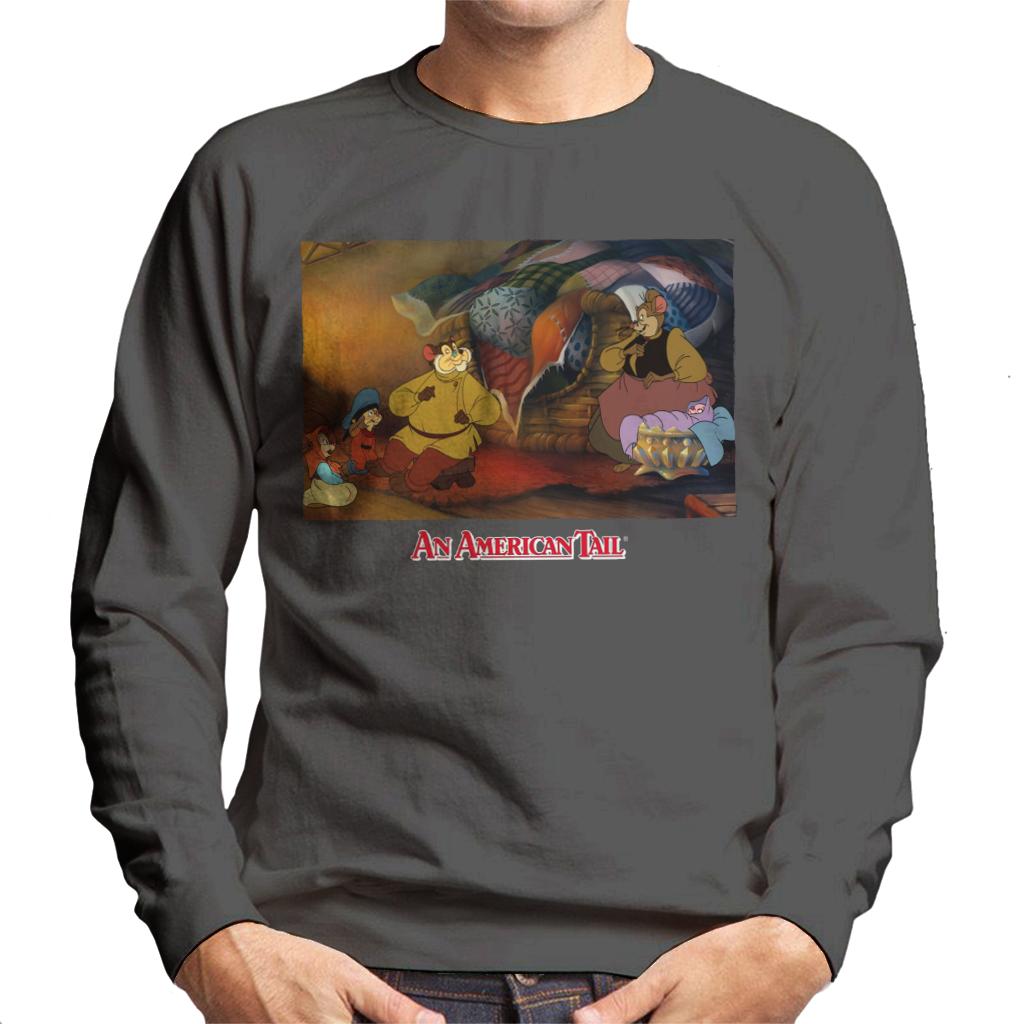 An American Tail Papa Tells A Story Men's Sweatshirt-ALL + EVERY