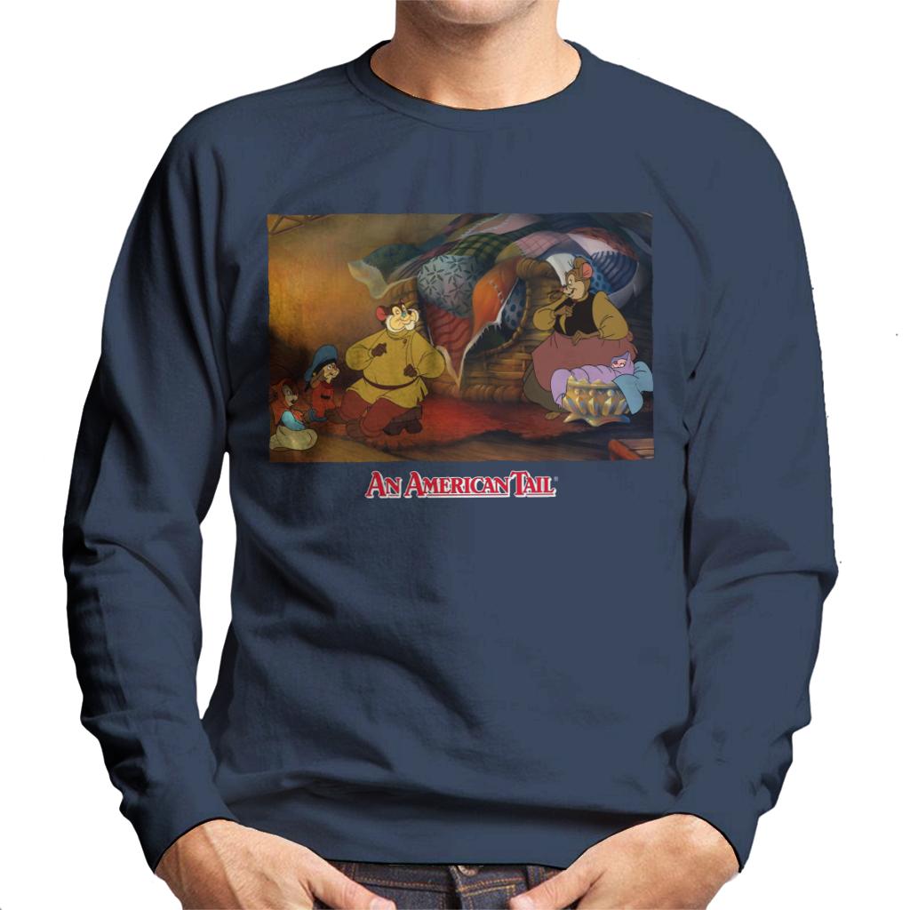 An American Tail Papa Tells A Story Men's Sweatshirt-ALL + EVERY