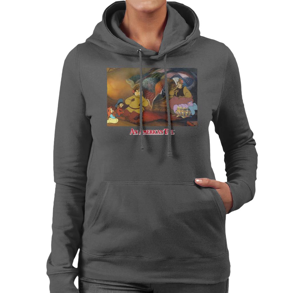 An American Tail Papa Tells A Story Women's Hooded Sweatshirt-ALL + EVERY